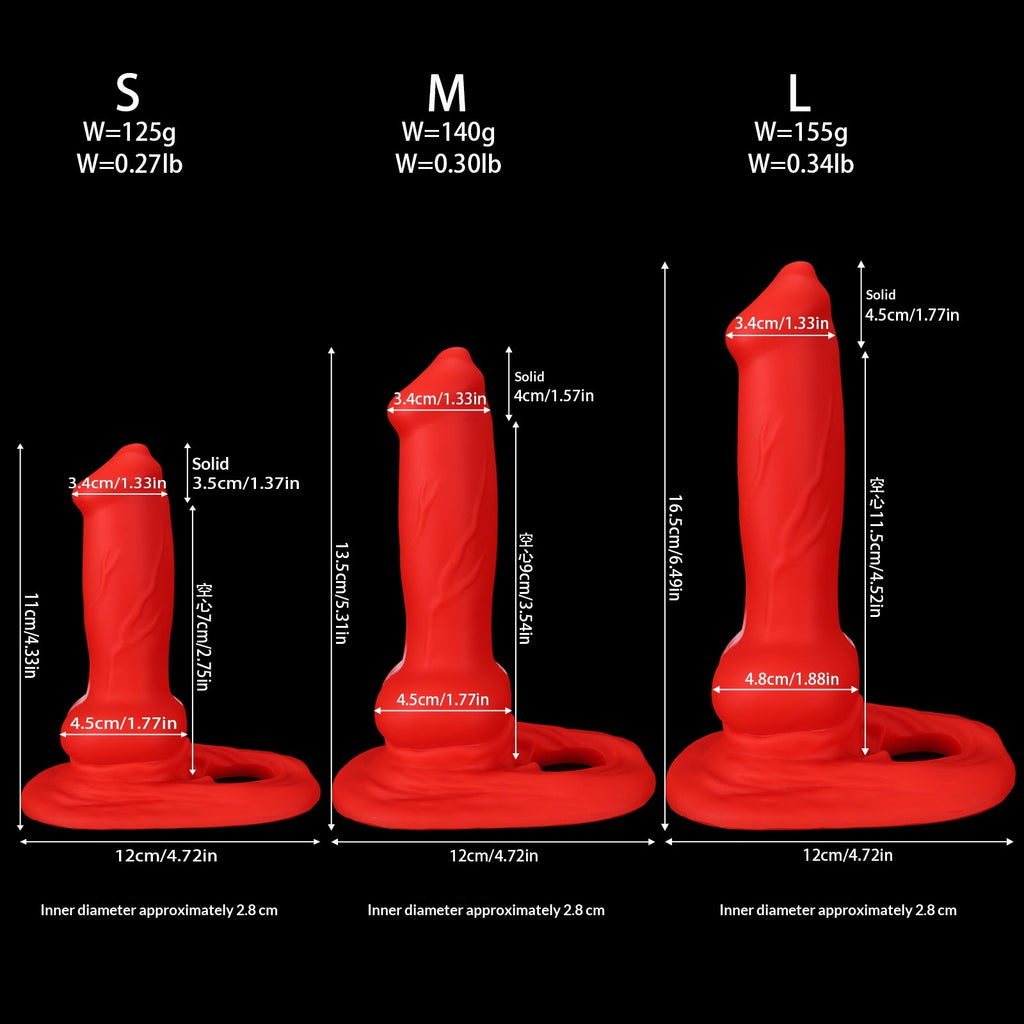 Silicone adult wellness sleeve packaging