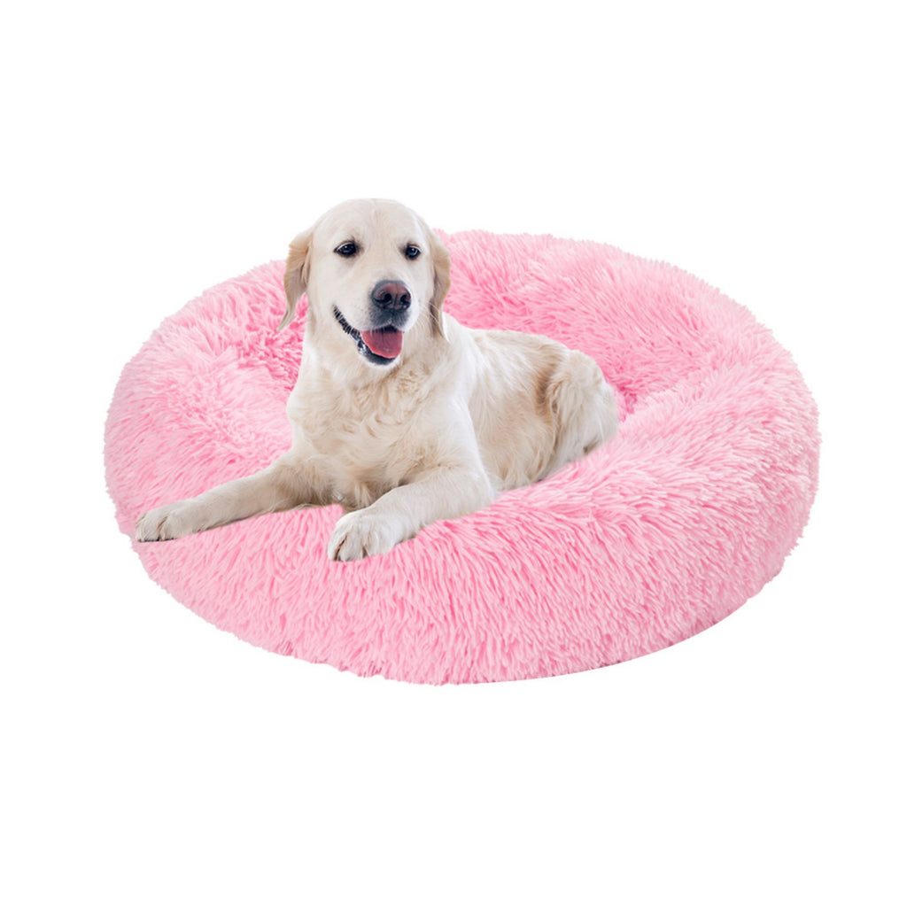 Fluffy Donut Dog Bed size comparison