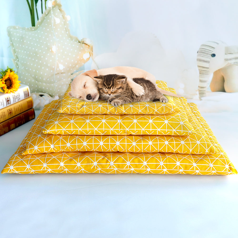 Winter Dog Bed House soft pet bed mat, alternate view