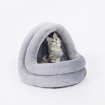 Pet sofa mat in beige grey color