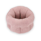 Plush pet bed product display