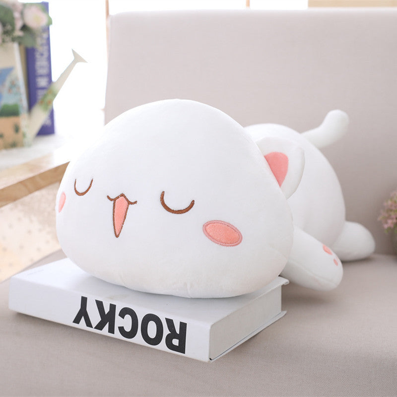 Plush cat doll stuffed toy, alternate view