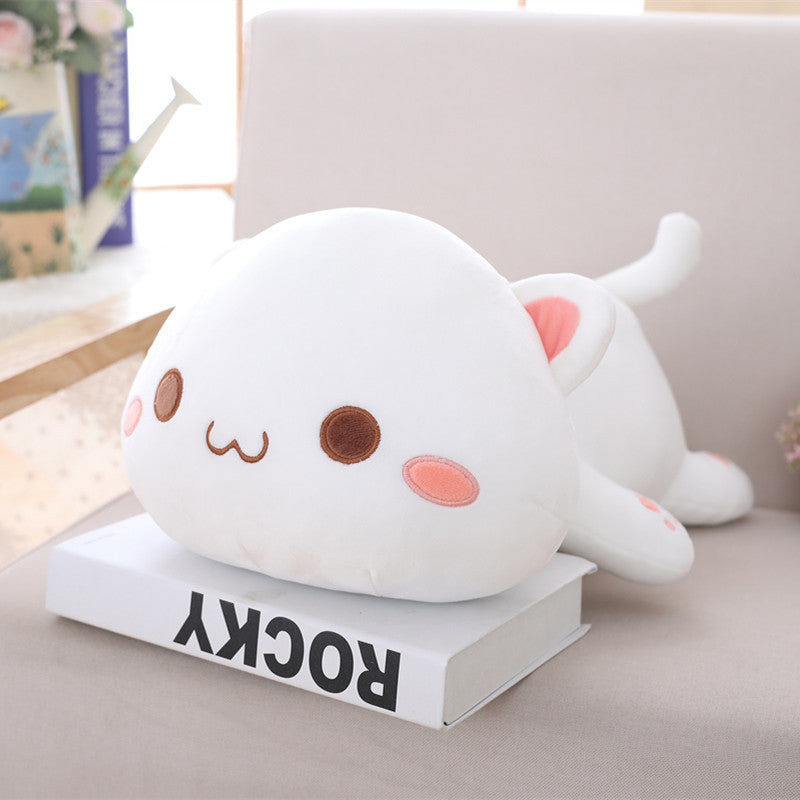 Plush cat doll stuffed toy, additional view