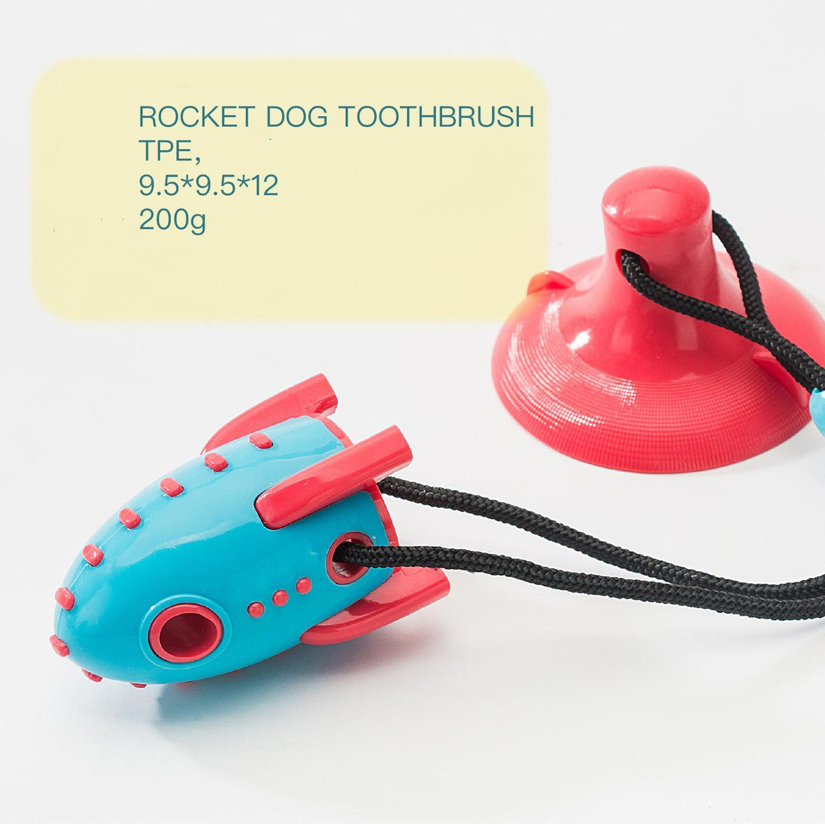 Silica gel pet bite toy, 10x10x12.5cm
