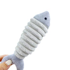 Plush catnip fish cat toy, 3-piece set