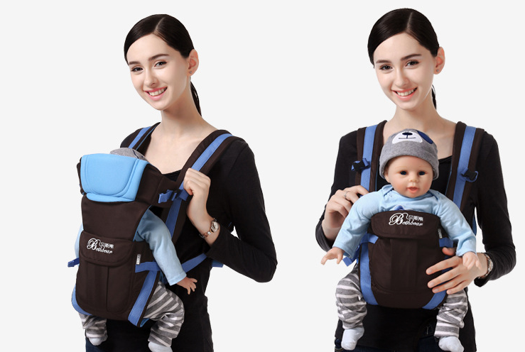 Double Shoulder Baby Carrier - side view