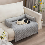 Removable pet bed cover