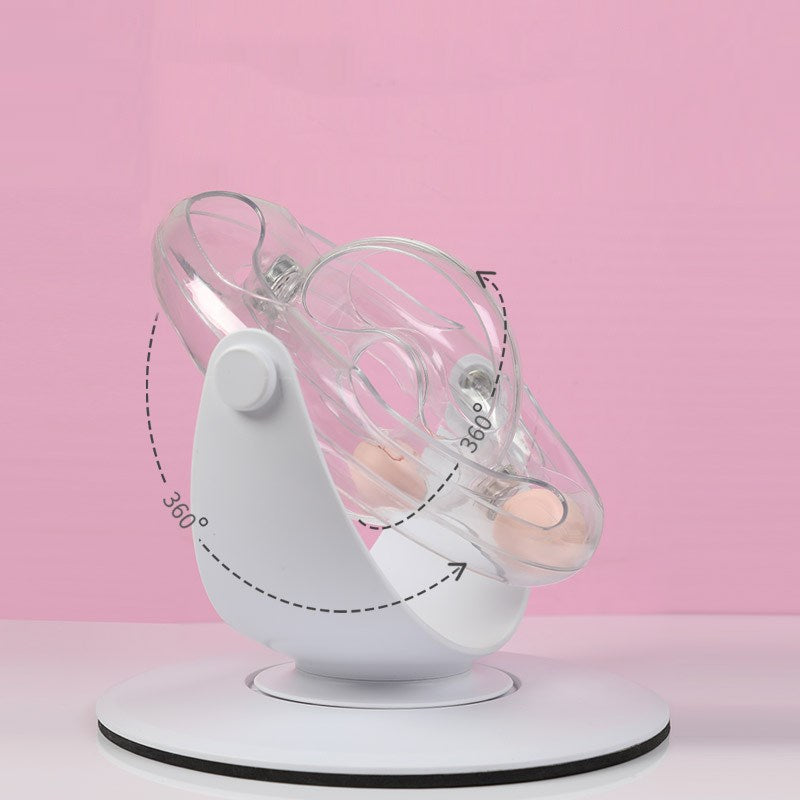 Cat turntable educational toy, alternate view