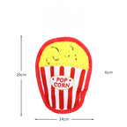 Crinkle squeaky dog toy shown in Fries style