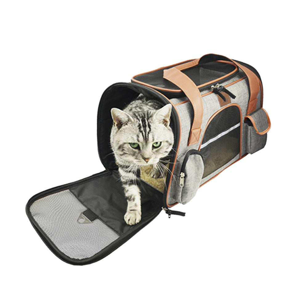 Dog Carrier Travel Car Seat Pet Carrier, front view