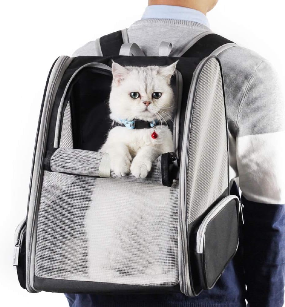 Pet backpack carrier in Pink