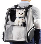Pet backpack carrier in Pink