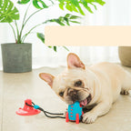 Silicone dog chew toy, rocket design