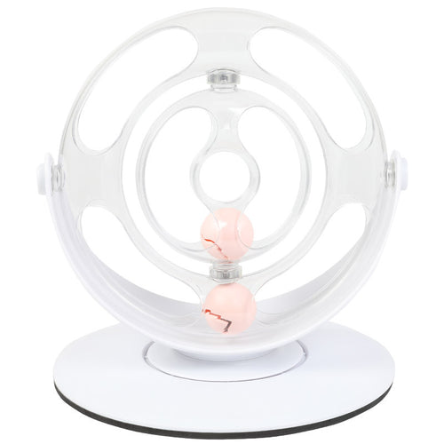 Cat turntable educational toy, alternate view
