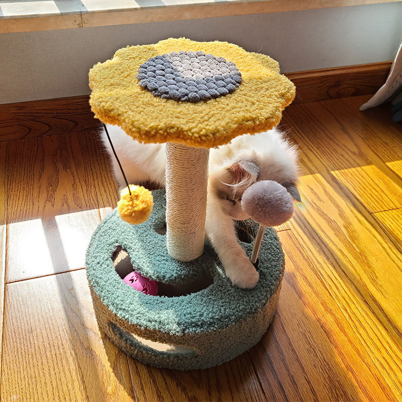 Cat Scratch Board Grinding Cat Claws Cat Toy, yellow color