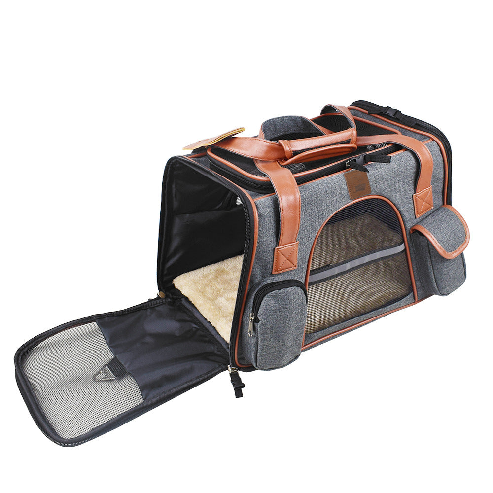 Dog Carrier Travel Car Seat Pet Carrier, small size shown