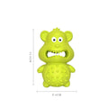 Natural rubber squeaky dog chew toy