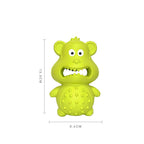 Natural rubber squeaky dog chew toy