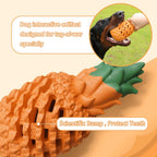 Pineapple-shaped chew toy for dogs, size variant