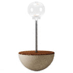 Interactive Cat Feeder Toy, tumbler leaking food ball variant