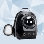 Pet carrier backpack worn on front