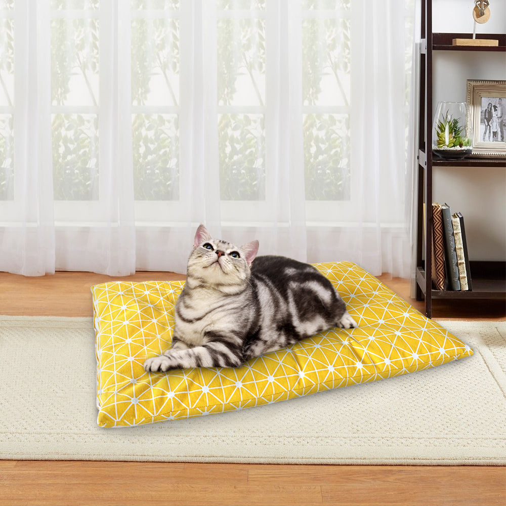 Winter Dog Bed House soft pet bed mat, alternate view