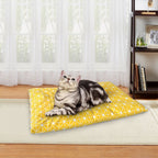 Winter Dog Bed House soft pet bed mat, alternate view