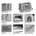 Pet carrier in an alternate color