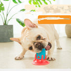 Rocket-shaped silicone dog biting toy