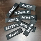 Dog Harness Hook-and-Loop Patch Label