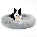 Fluffy Donut Dog Bed color option