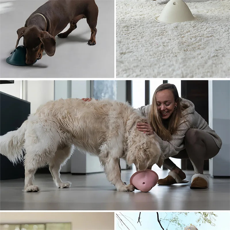 Hidden treat puzzle chew toy for dogs