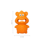 Natural rubber dog toy product view
