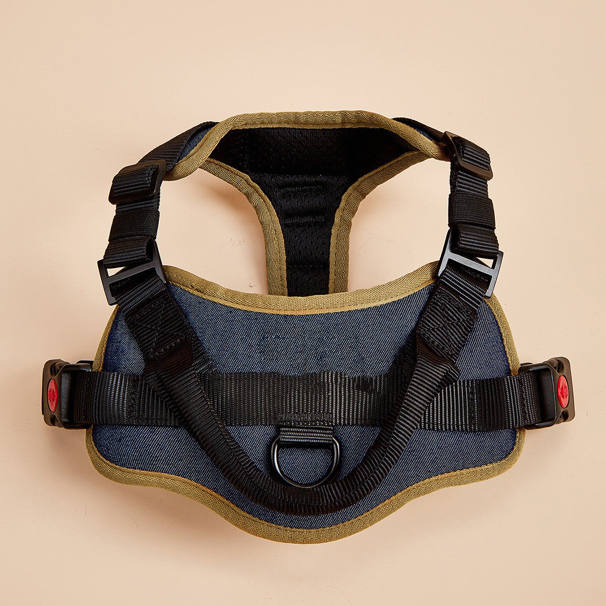 Dog harness shown in available color option