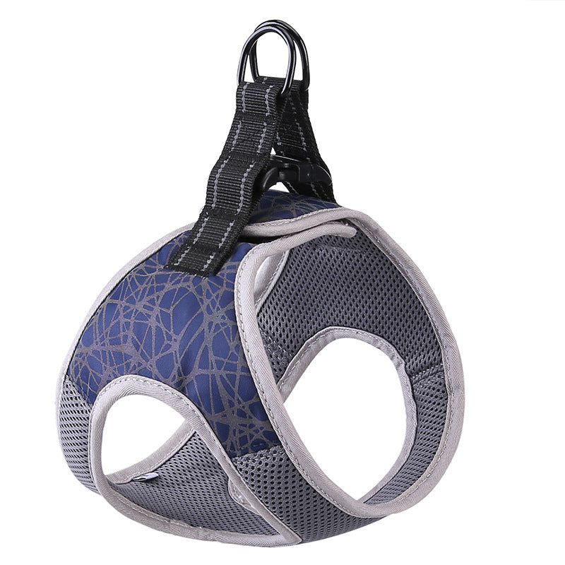 Dog Leash Vest Pet Harness chest strap, alternate view