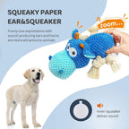 Yellow plush dog toy variant