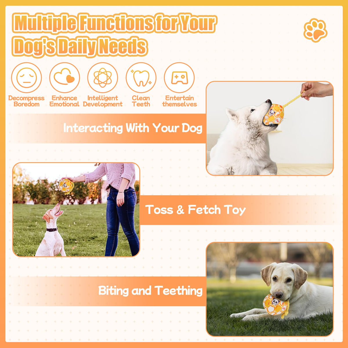 Dog toy displayed on indoor flooring